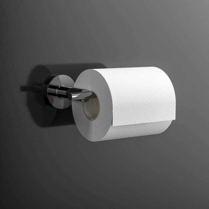Treos Serie 555 Papierrollenhalter rund chrom