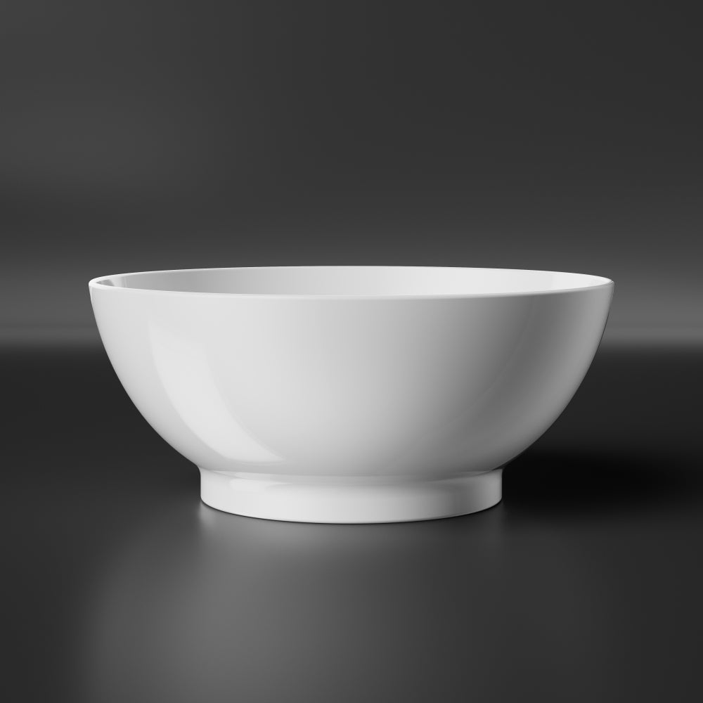 Aufsatzwaschtisch Keramik - Treos Serie 800 - in Ø 43cm - weiß