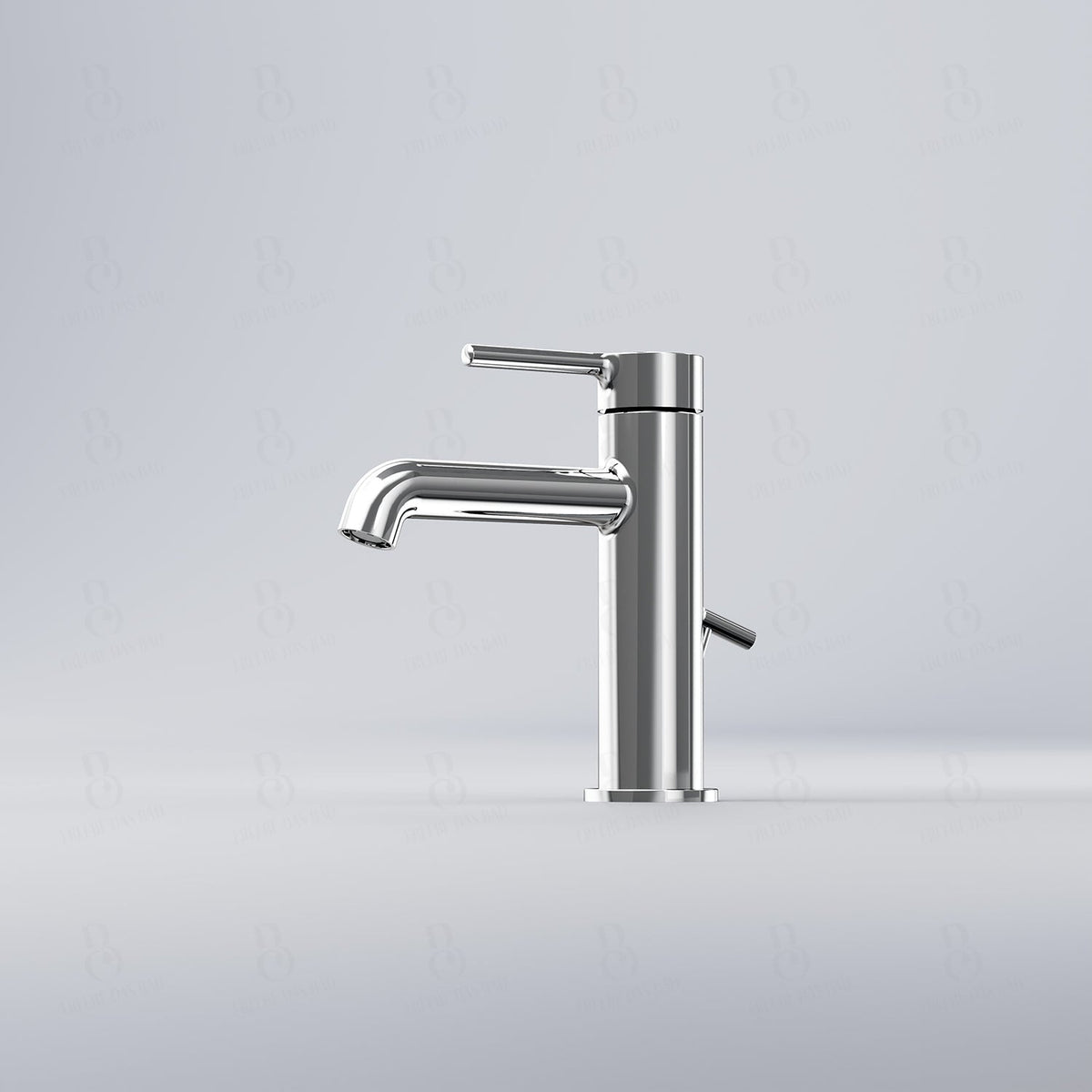 Steinberg Waschtisch-Einhebelmischer, mit Ablaufgarnitur, Serie 101