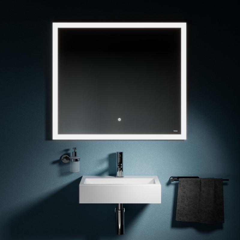 Handwaschbecken aus Keramik Treos Serie 800 Breite 45cm weiß