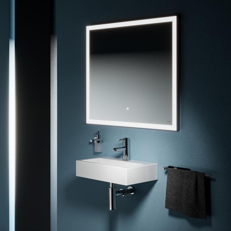 Handwaschbecken aus Keramik Treos Serie 800 Breite 45cm weiß