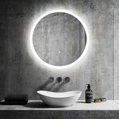 Aufsatzwaschtisch Keramik - Treos Serie 800 - Breite 52cm - weiß